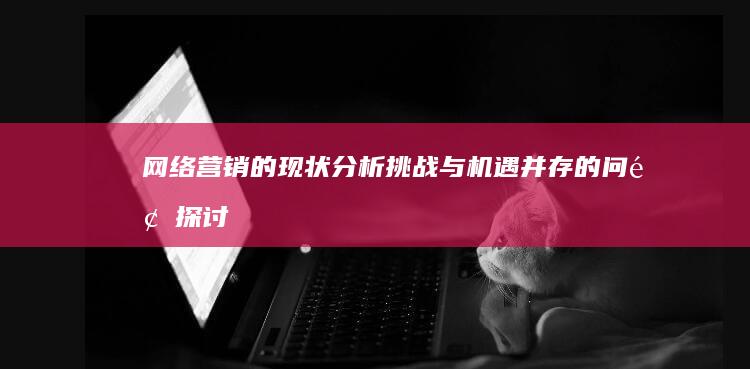 网络营销的现状分析：挑战与机遇并存的问题探讨